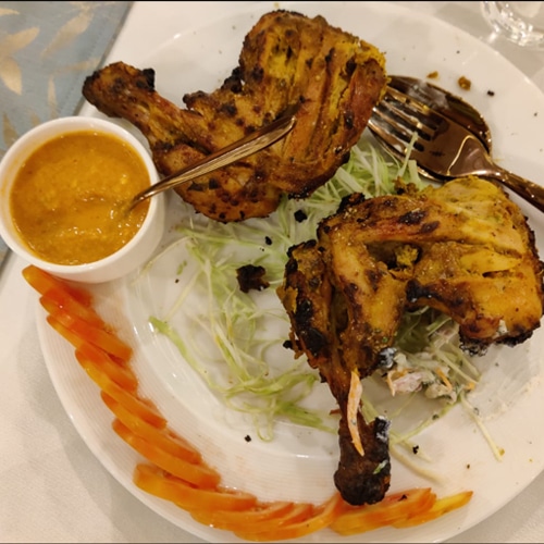 Food Serve in Restaurant